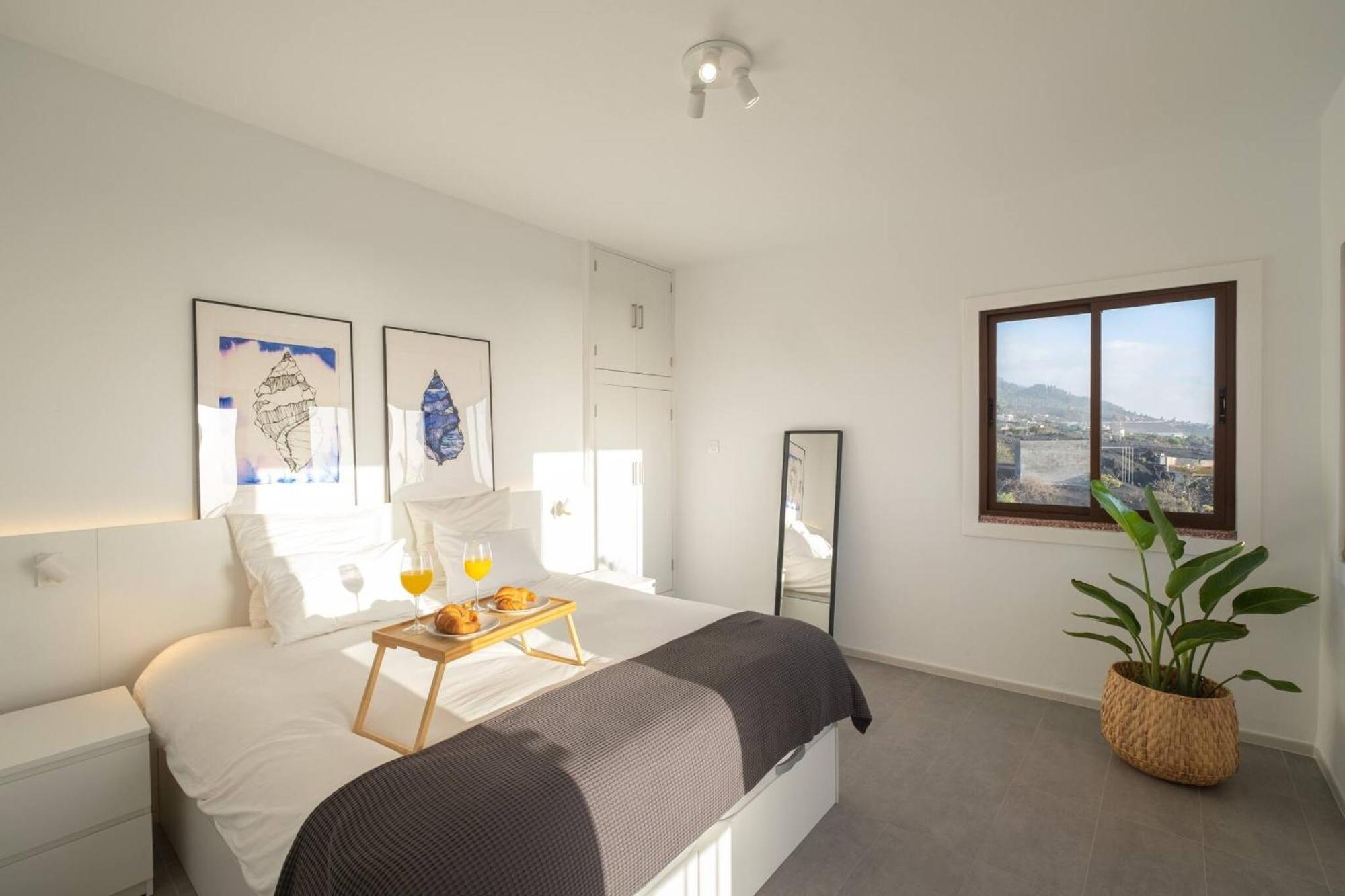 Finca Las Huellas - Moderno Apartamento Con Vistas Al Mar Y Al Volcan Лос-Льянос-де-Аридане Экстерьер фото