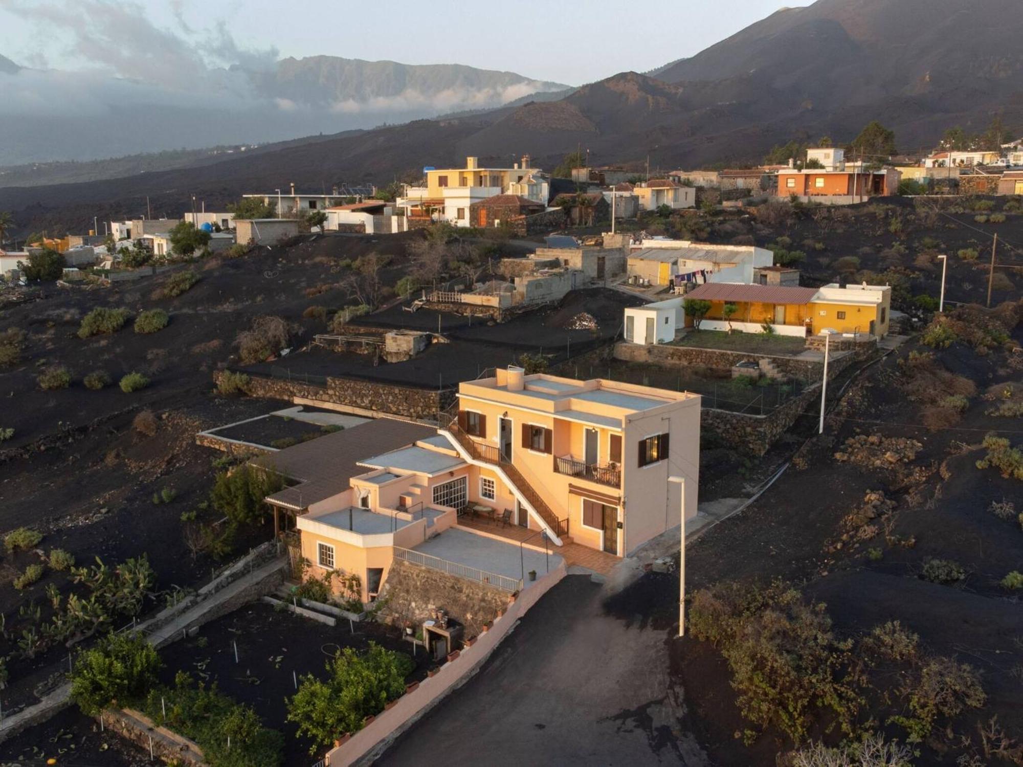 Finca Las Huellas - Moderno Apartamento Con Vistas Al Mar Y Al Volcan Лос-Льянос-де-Аридане Экстерьер фото